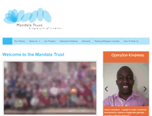 Tablet Screenshot of mandalatrust.org